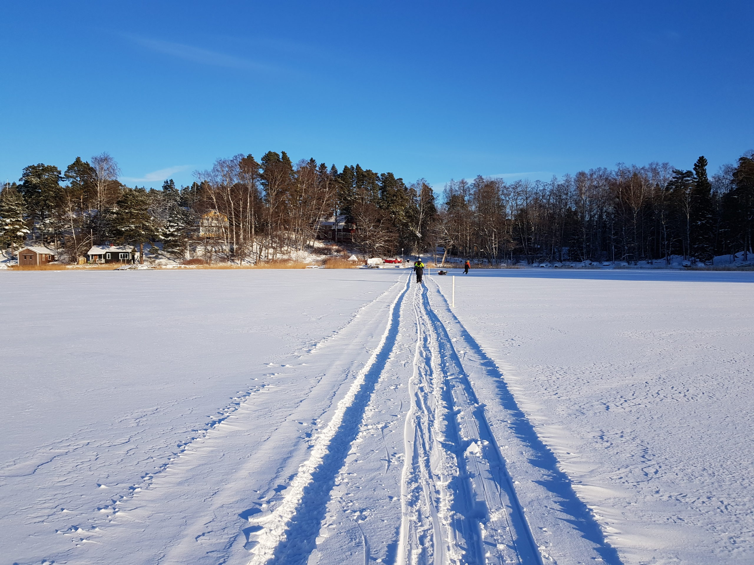 Walk on ice -feel the freedom and fresh air